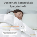 Kołdra Puchowa 140x200 ECRU 100% Gęsi Puch Letnia 100% Antyalergiczna